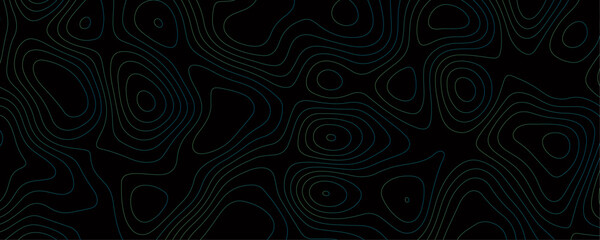 High-Resolution Dark Topographic Contour Line Pattern with Smooth Flowing Organic Shapes Perfect for Creative Design Templates and Professional Vector Backgrounds
