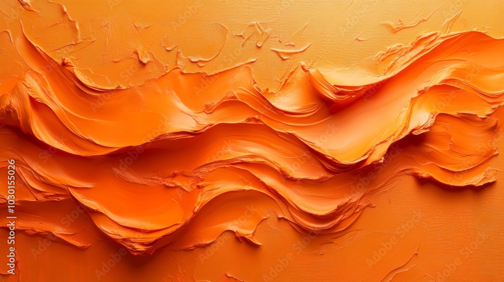 Poster Abstract Orange Texture