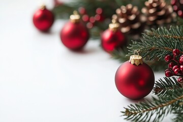 Christmas Season Background created with Generative AI