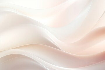 Bokeh wave pattern backgrounds white silk.