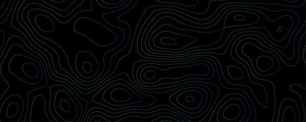 Abstract Dark Topographic Contour Line Art Featuring Flowing Organic Shapes Ideal for Professional Graphic Design Templates and Creative Backgrounds
