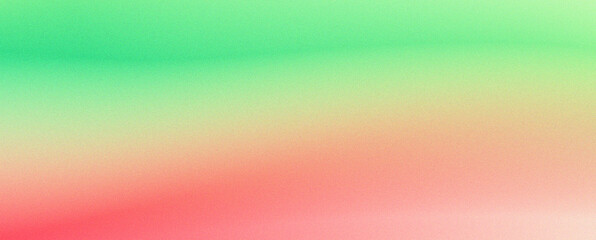 Green red color gradient background blurred neon color flow, grainy texture effect, futuristic banner design, gradient noise grain texture background