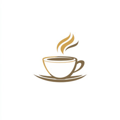 Coffee shop, vector coffee shop logo template