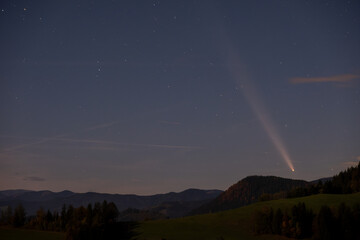 Comet C/2023 A3 Tsuchinshan-Atlas . 14.10.2024 . Styria . Austria . Europe © LitterART