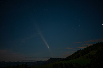 Comet C/2023 A3 Tsuchinshan-Atlas . 14.10.2024 . Styria . Austria . Europe © LitterART
