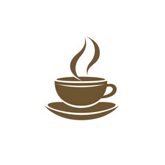 Coffee shop, vector coffee shop logo template