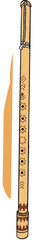 Lalove Indonesian Traditional Instrument Illustration