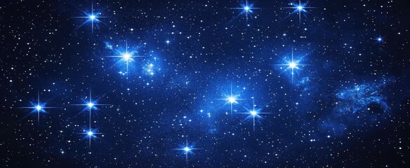 The Stars in Cosmic Canvas