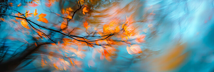 Herbst in Langzeitbelichtung