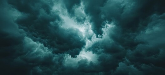 Fototapeta premium Stormy sunset clouds skies heaven cloudscape background