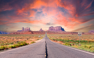 Forrest Gump point, Monument Valley, Utah, USA