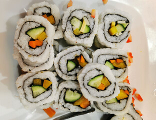 delicious sushi food