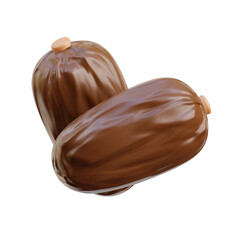 3D Rendered Dates From United Arab Emirates