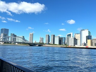 Obraz premium city harbour bridge
