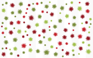 Christmas Colors Memphis Pattern Abstract Element Background