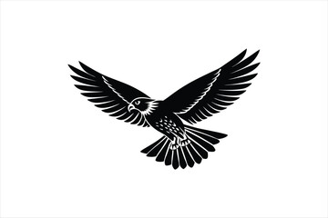 Obraz premium Cute Eagle vector art illustration