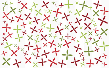 Christmas Colors Memphis Pattern Abstract Element Background