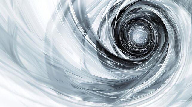 Abstract Grey Vortex - a mesmerizing and dynamic visual. The swirling grey tones create an engaging and intriguing atmosphere that draws the viewer in