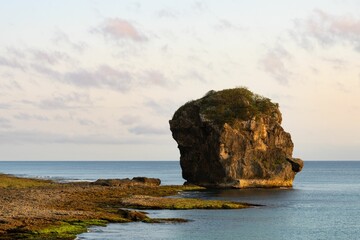 Naklejka premium Sail Rock in Kenting, Taiwan