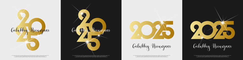 2025 - gelukkig nieuwjaar 2025	