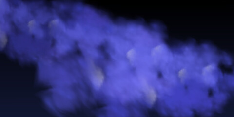 Panoramic abstract pink blue sky background. Skyscape with fluffy clouds. Gradient fantasy paradise background.