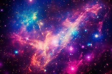 Minimal Collage Retro dreamy of galaxy astronomy universe nebula.