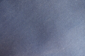 Texture of simple blue striped cotton fabric