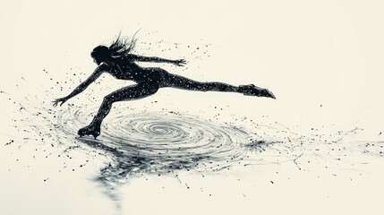 Frozen Spiral, Ice skating