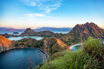 Padar Island, Komodo National Park, Flores, Indonesia, Southeast Asia.