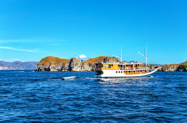 Island Padar Kecil, Komodo National Park, Flores, Indonesia, Southeast Asia.