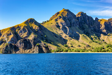 Island Padar, Komodo National Park, Flores, Indonesia, Southeast Asia.