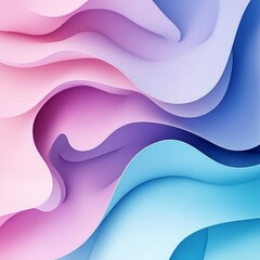 Abstract Pastel Flow Smooth, organic 3D shapes in gentle hues - perfect for backgrounds.