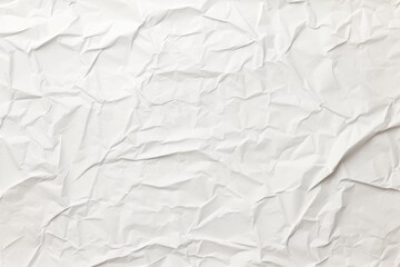 Fototapeta premium Paper sheet texture white backgrounds crumpled.