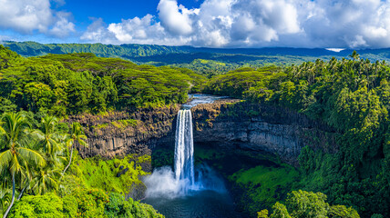 Fototapeta premium Wasserfall 