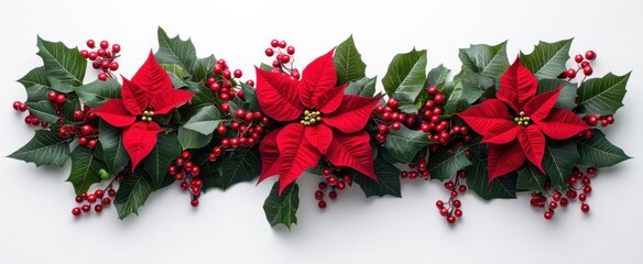 The Poinsettia Holiday Decoration