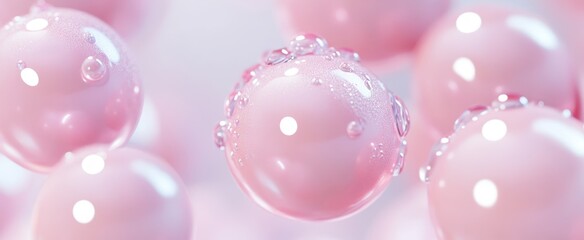 The Colorful Pink Bubble Collection