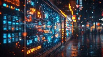Virtual Storefront on Global Marketplace Concept