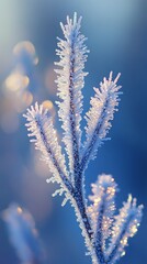 Frosted Needles, Evergreen trees