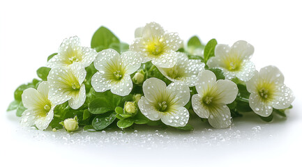 Fototapeta premium Serene Cluster of White flowers 