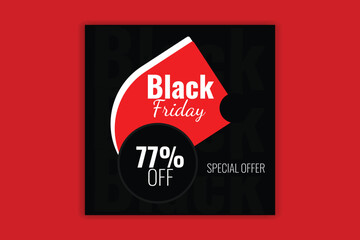 black friday sale story template