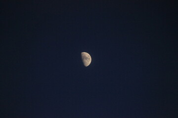 Waning gibbous moon 