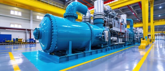 Large Scale Steam Generator in Industrial Setting