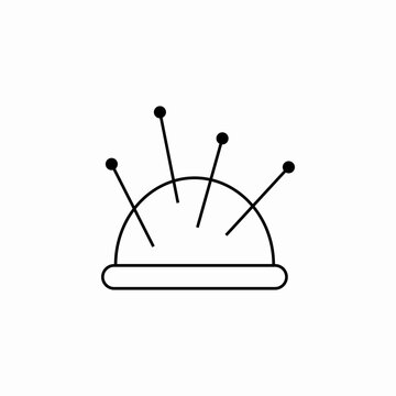 recommend clip art: needle pillow icon sign vector