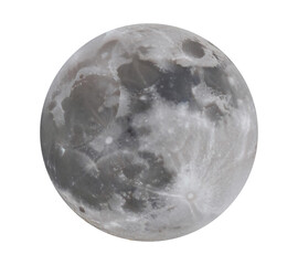 Obraz premium Full moon illuminating the night sky, representing lunar phases, astronomy, and nighttime beauty.