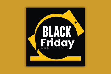 black friday sale banner template