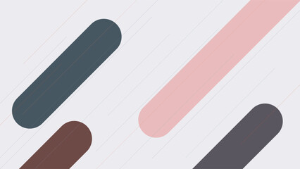 ABSTRACT BACKGROUND  WITH GEOMETRIC SHAPES LINES FLAT PASTEL COLOR DESIGN VECTOR TEMPLATE FOR WALLPAPER, COVER DESIGN
