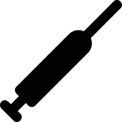 Simple vector icon syringe