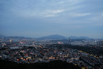 Obraz premium view of the city