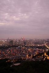 Naklejka premium view of the city