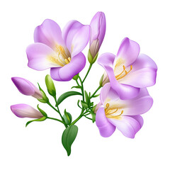 Vibrant Freesia Flowers in Bloom